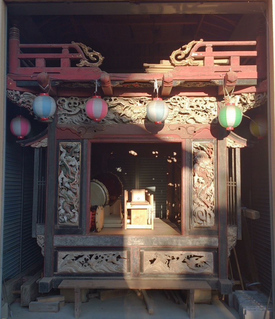 素鵞神社飾り屋台