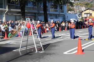 小型ポンプ操法