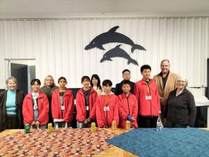 ウェルカムバーベキュー記念撮影