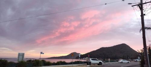 朝6時のショールベイの様子