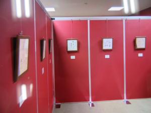 美術館での作品展示の様子です②