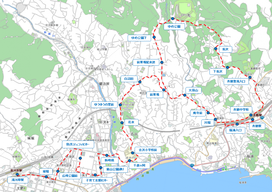 4月1日からの経路図