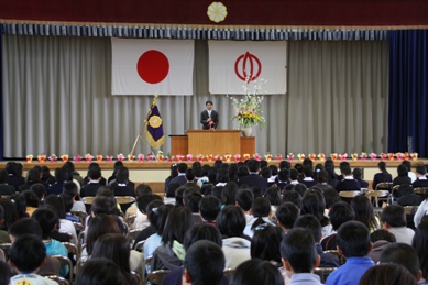吉浜小学校卒業式の画像
