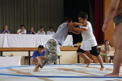 子ども相撲大会（東台福浦小学校体育館）（1）の画像