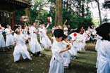 五郎神社の鹿島踊り