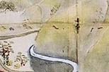 元禄1３年1０月伊豆山権現領と小田原蕃との境論についての幕府裁許状（裁定図）の画像