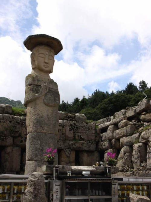 弥勒寺址と馬鹿オンダル